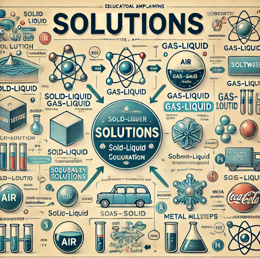 Les Solutions Types Propri t s Et Applications La Chimie